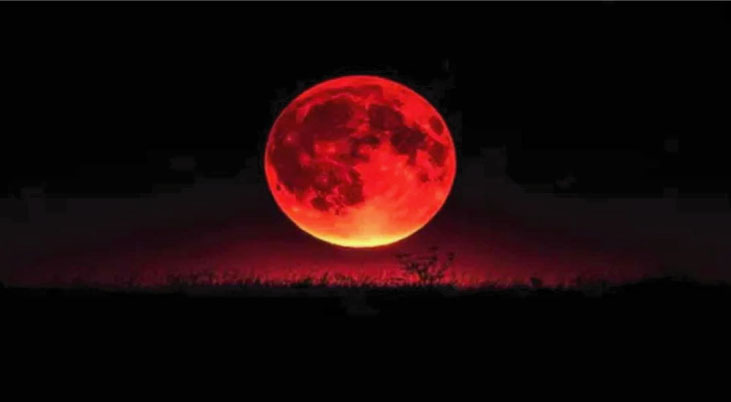 চাঁদ লাল হয়ে যাবে আজ, কারণ কী