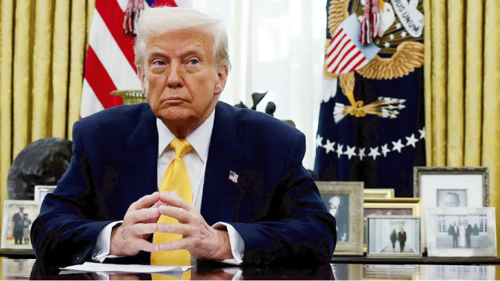 ইসরায়েলকে গাজায় হামলা থামাতে বললেন ট্রাম্প