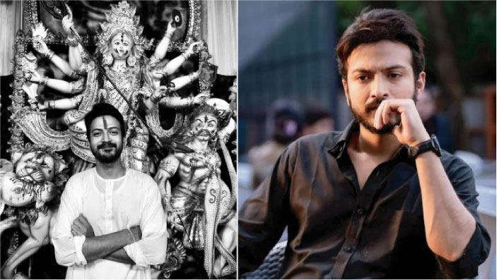 বিজয়ার শুভেচ্ছা জানিয়ে বড় বিপাকে অভিনেতা