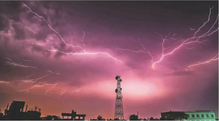 টিনের ঘরে বজ্রপাত, স্বামী-স্ত্রীর মৃত্যু